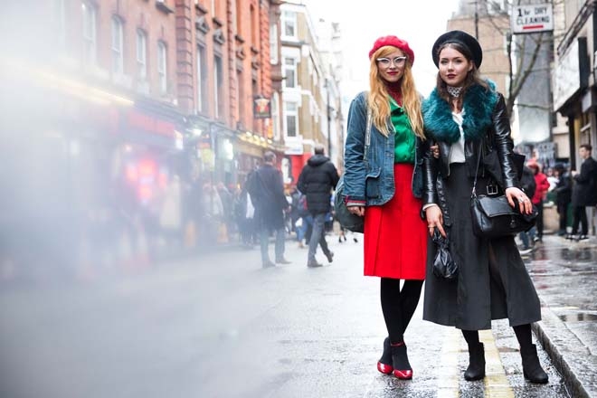 Londra Moda Haftası Sokak Stilleri 2 Gün Instyle Türkiye
