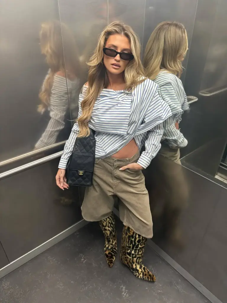 Hayvan desenli çizmeler