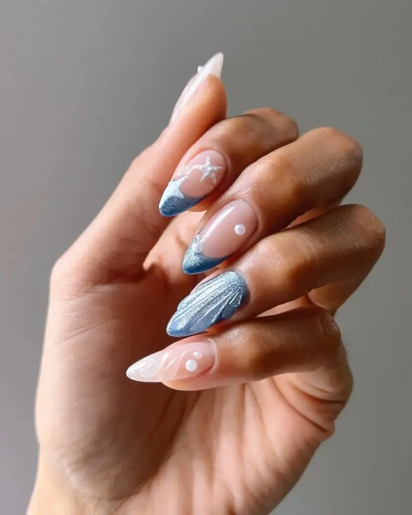 Deniz esintili manikür