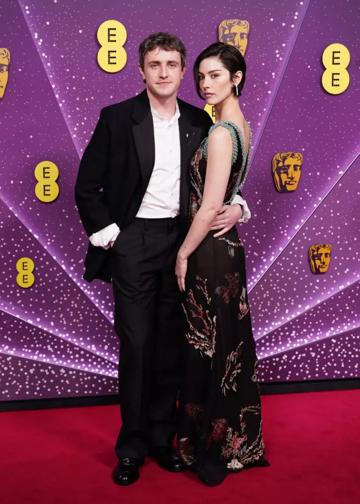 Paul Mescal & Gracie Abrams Bafta Ödülleri