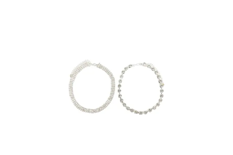 Koton taşlı choker kolye seti