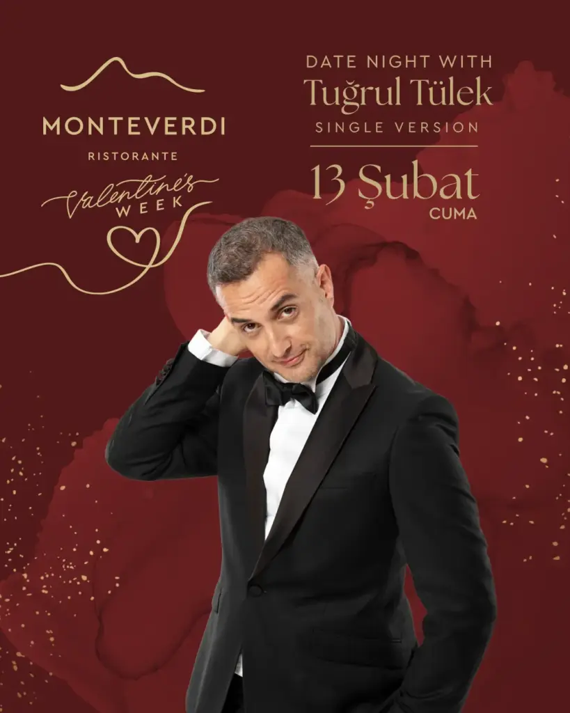 ‘Date Night with Tuğrul Tülek’ Monteverdi’de