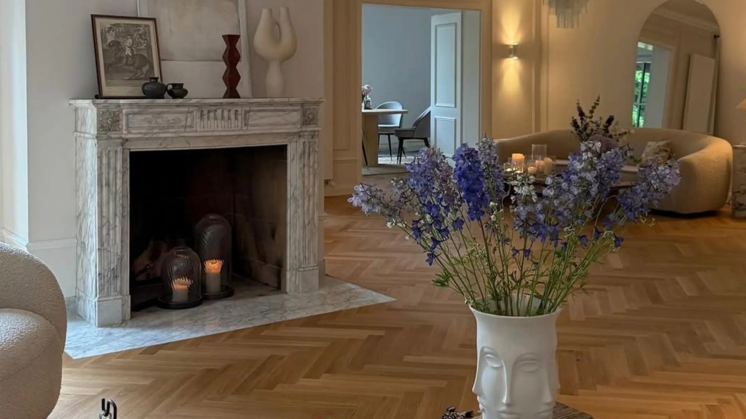 Çiçeklerle canlanan yaşam alanları