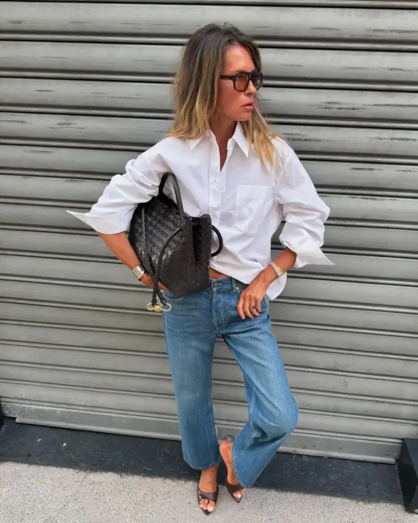 Denim pantolonla eforsuz şıklık