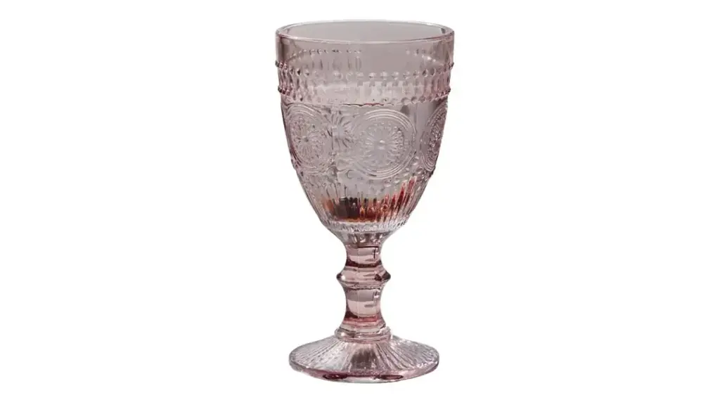 Karaca sunflower kadeh pembe