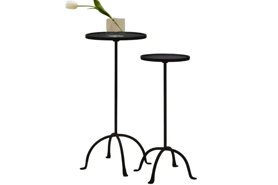 Zara Home eskitilmiş metal yardımcı sehpa