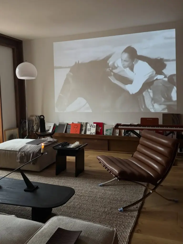 Modern salon dekorasyonu