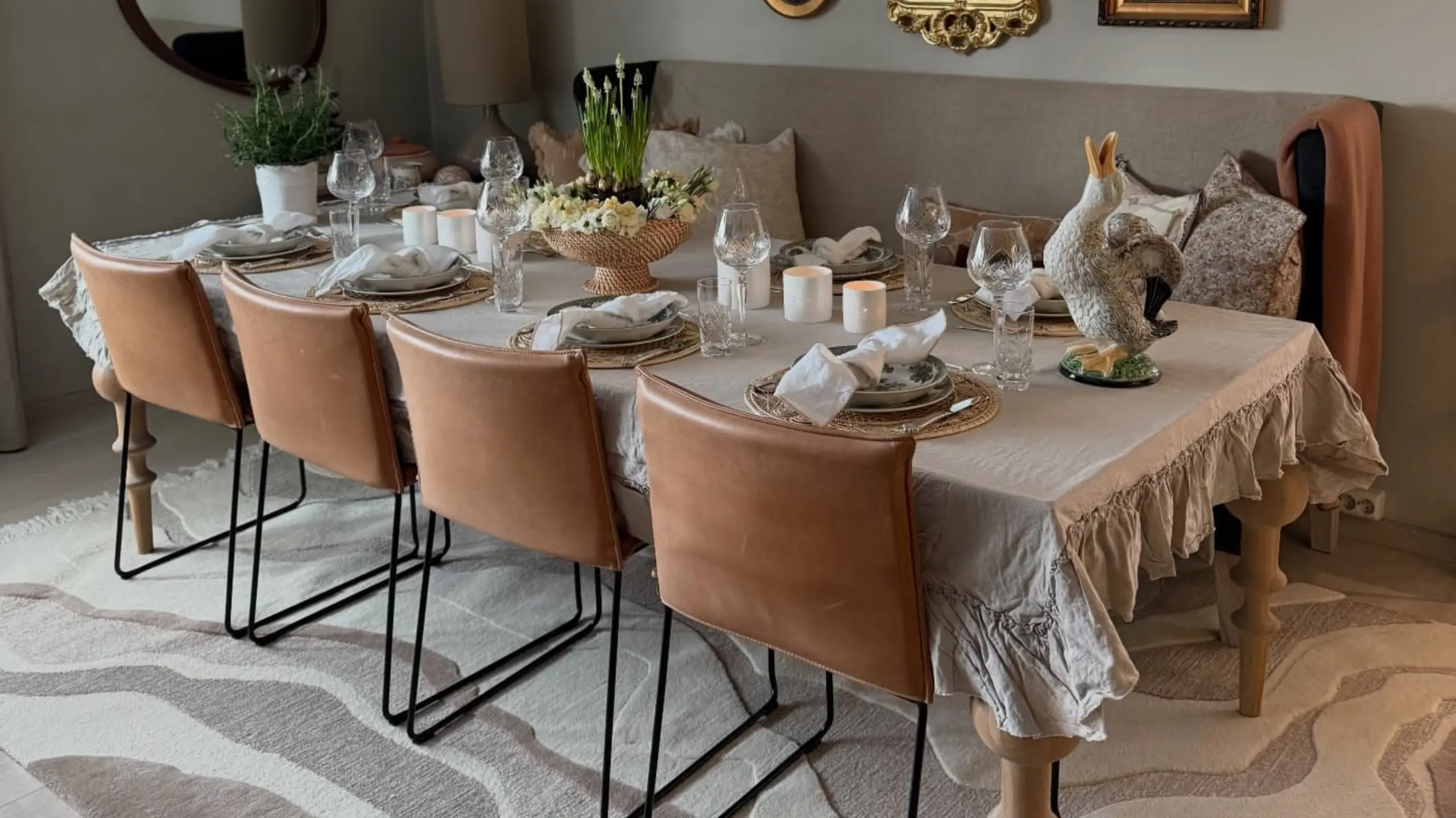 Bu atmosferi yaratın: Zarif sofra düzeni