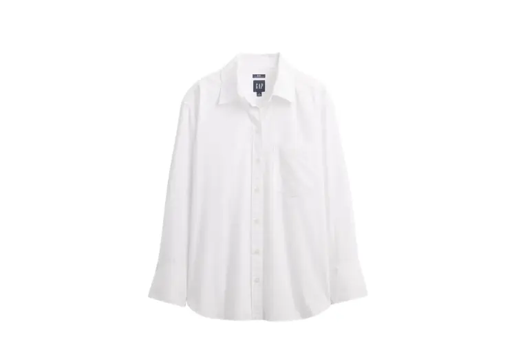 çabasız stil için GAP Organik Pamuklu Gömlek