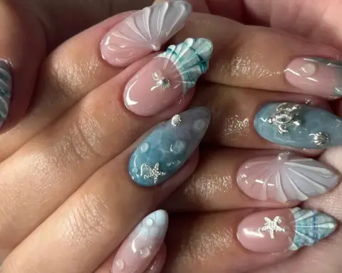 Denizden ilhamla “seashell nails” manikür trendini keşfedin