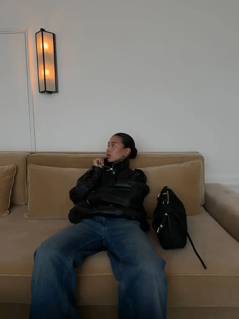 Şehir stilinde dik yaka ceketler