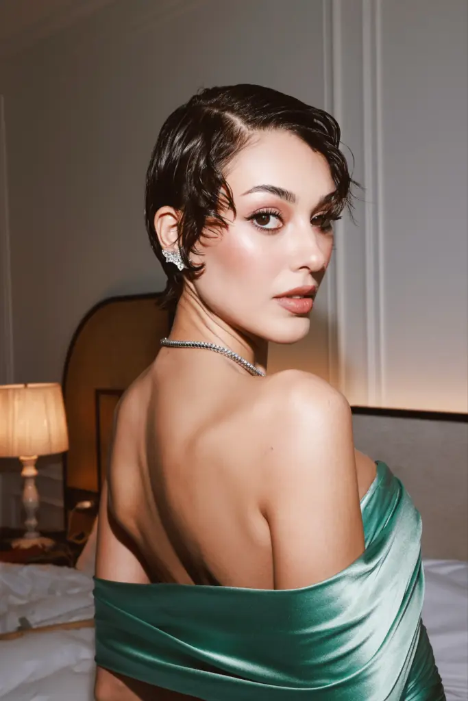 pixie saç kesimi