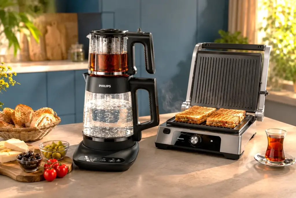 Hızlı ve doyurucu çözümler sunan Philips Tost Makinesi