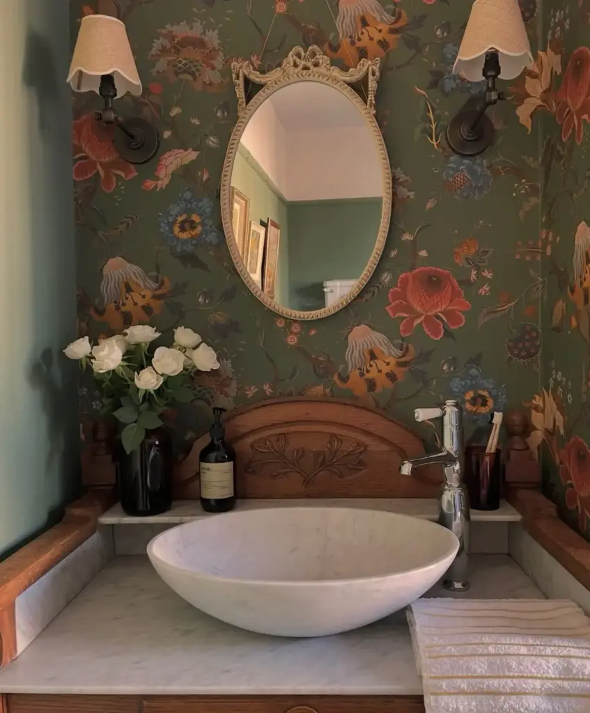 duvarda kullanılan vurucu desen