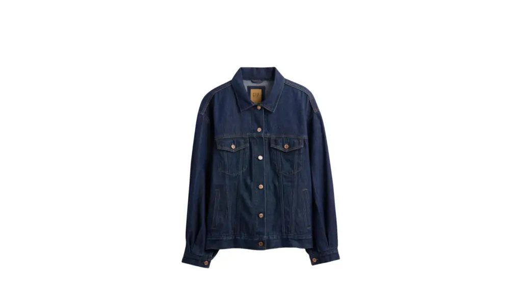 Gap balon kol denim ceket