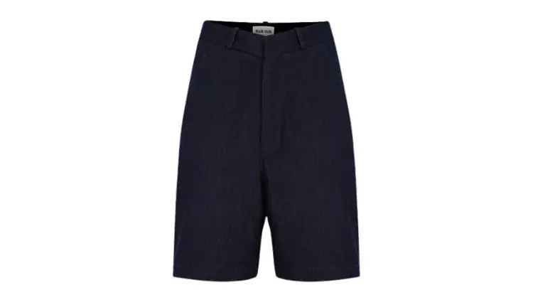 Wabi Sabi denim bermuda şort 