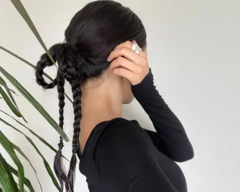 Gen Z’nin yeni favori saç modeli: Örgülü topuz