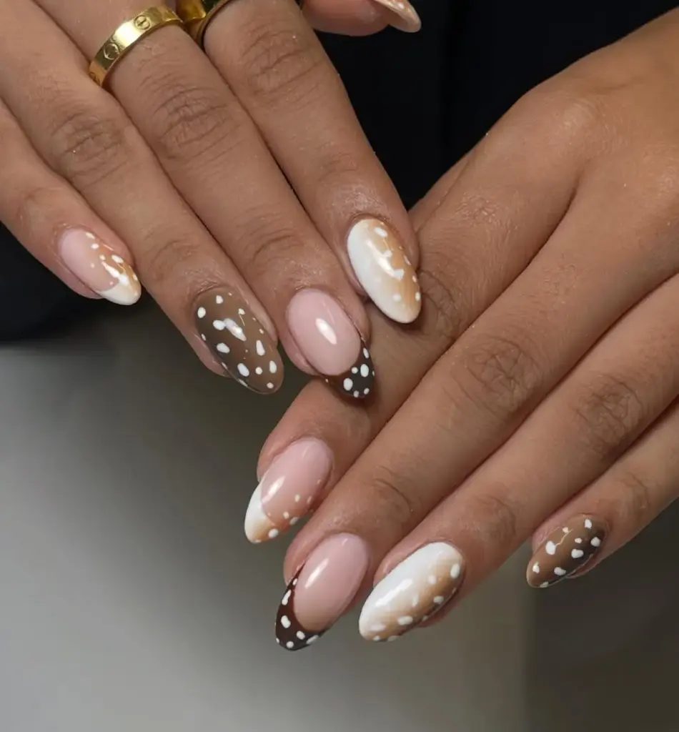 Geyik deseninin doğal formu