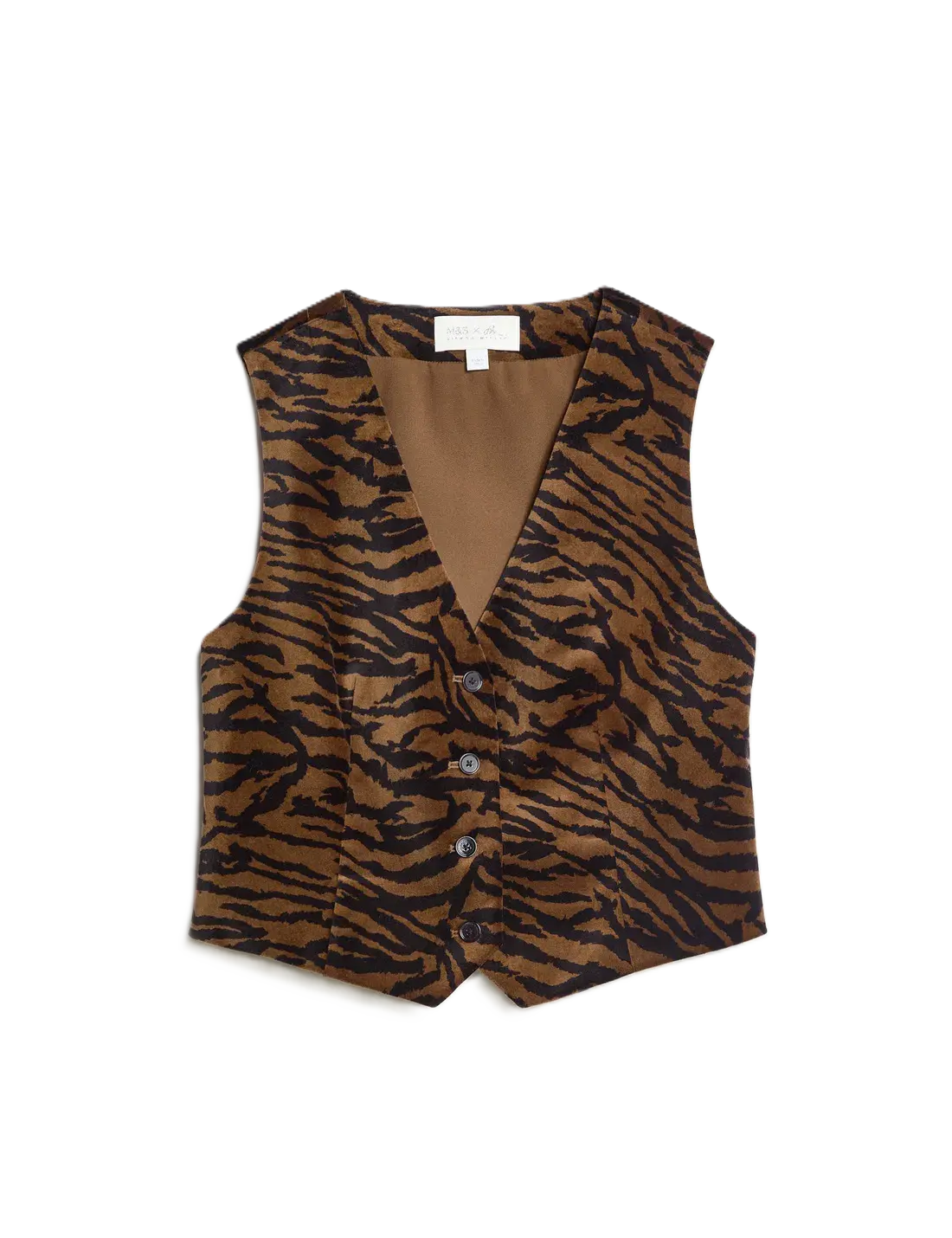 kaplan desenli yelek