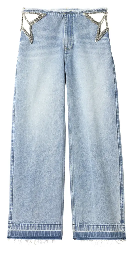 Işıltılı denim yorumları