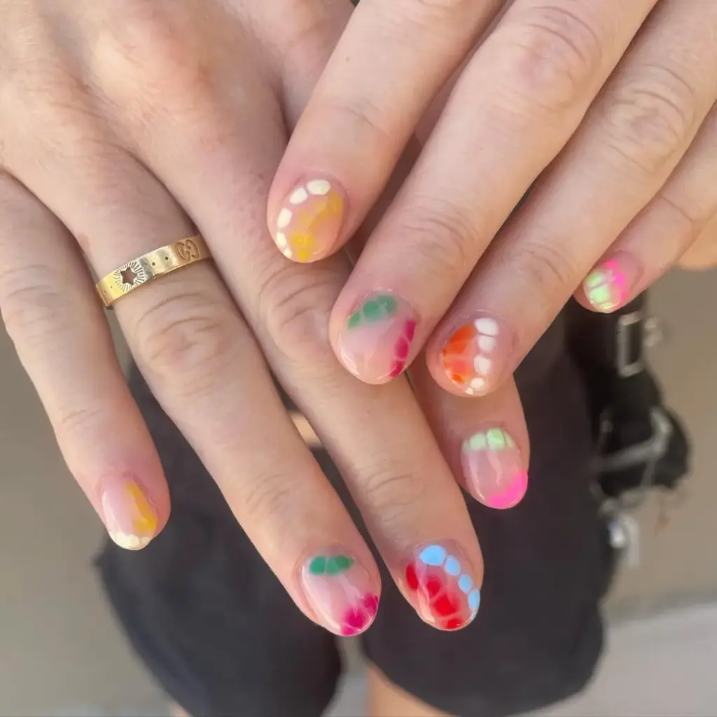 pastel manikür