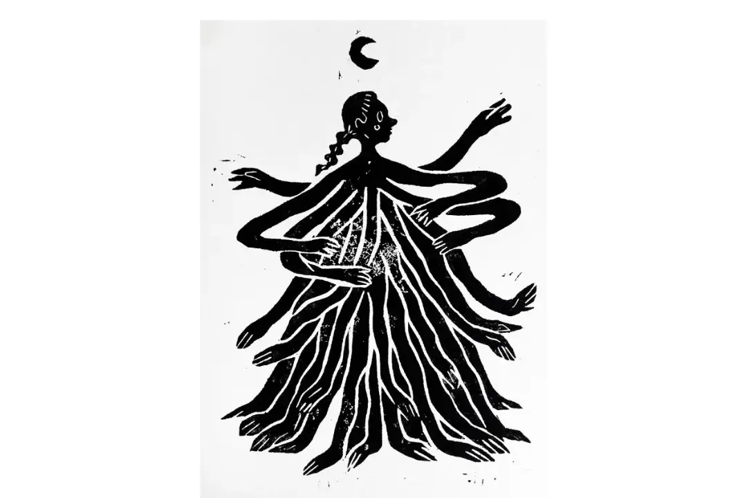 Melih Çebi Linoleum Print