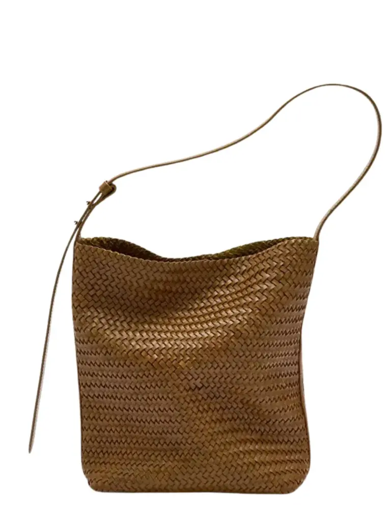 PARFOIS Camel Deri Çanta