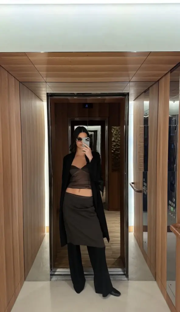 Kendall Jenner’ın İskandinav stiline Parizyen yorumu