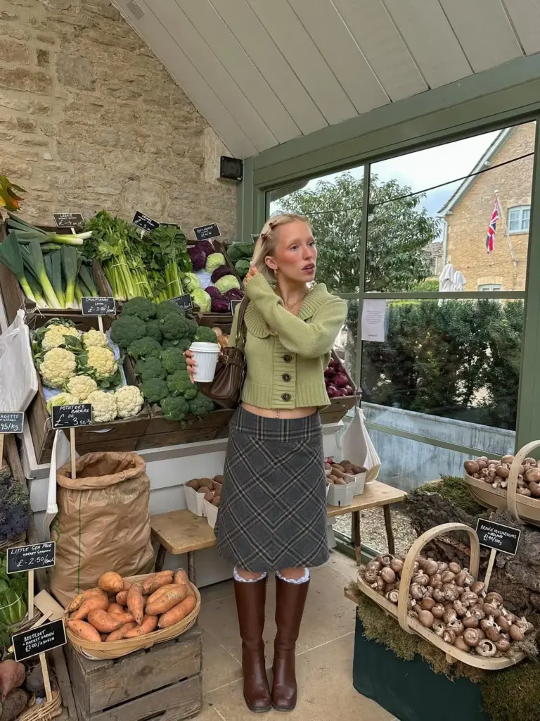 Vintage desenli etekler