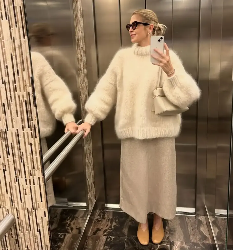 Krem rengi kazaklar nasıl kombinlenir?