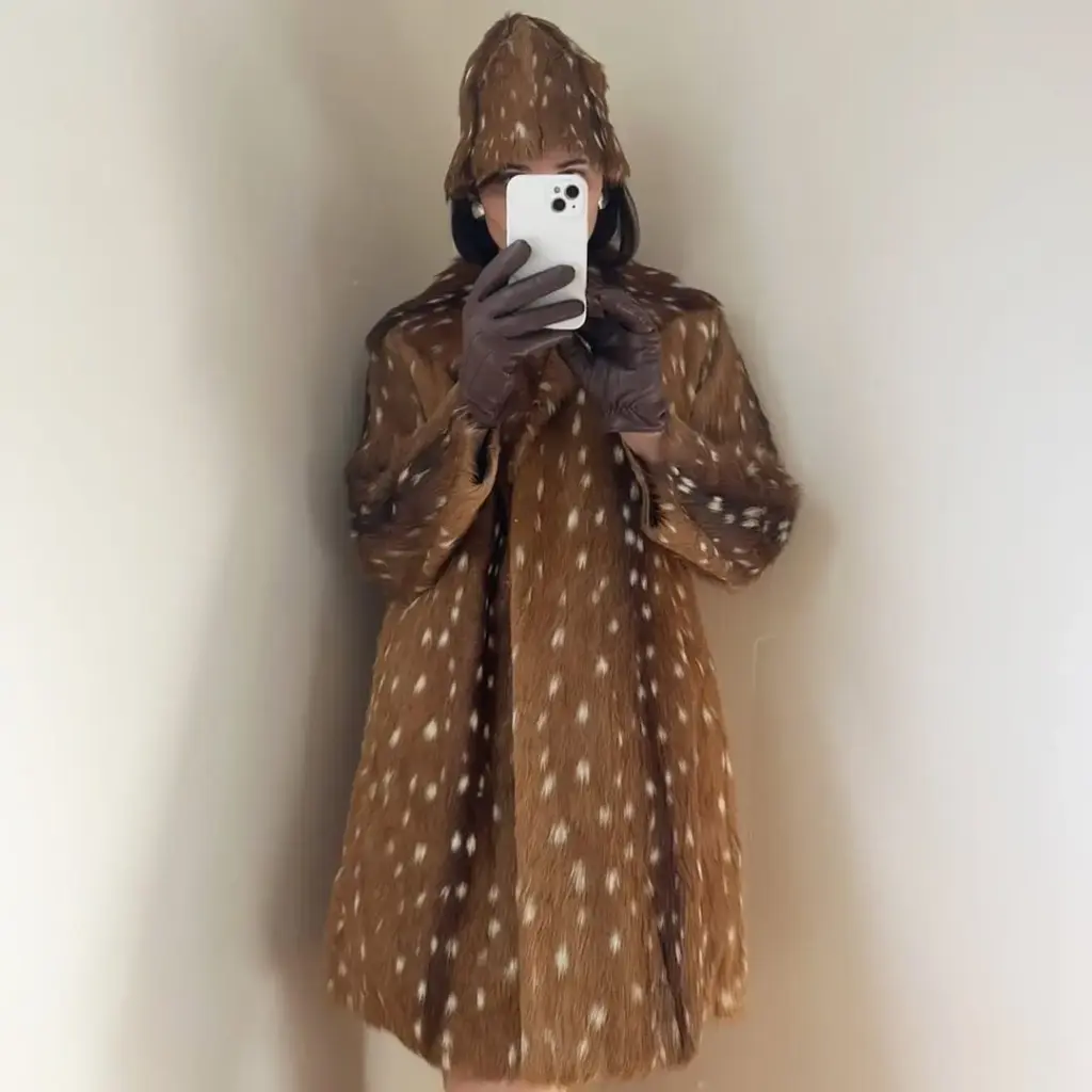 geyik deseni Kış gardırobuna nasıl dahil edilir?