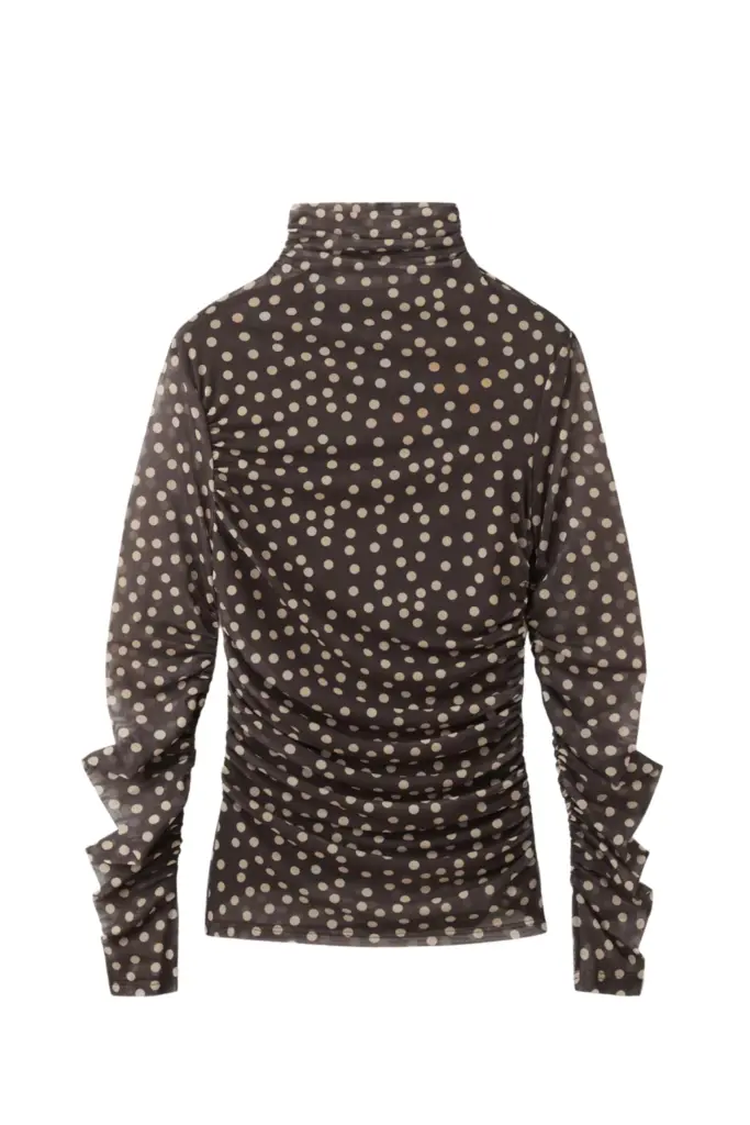 MANGO Puantiye Desenli Bluz 