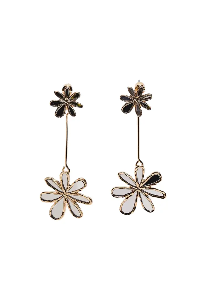 STRADIVARIUS Uzun Çiçek Küpe