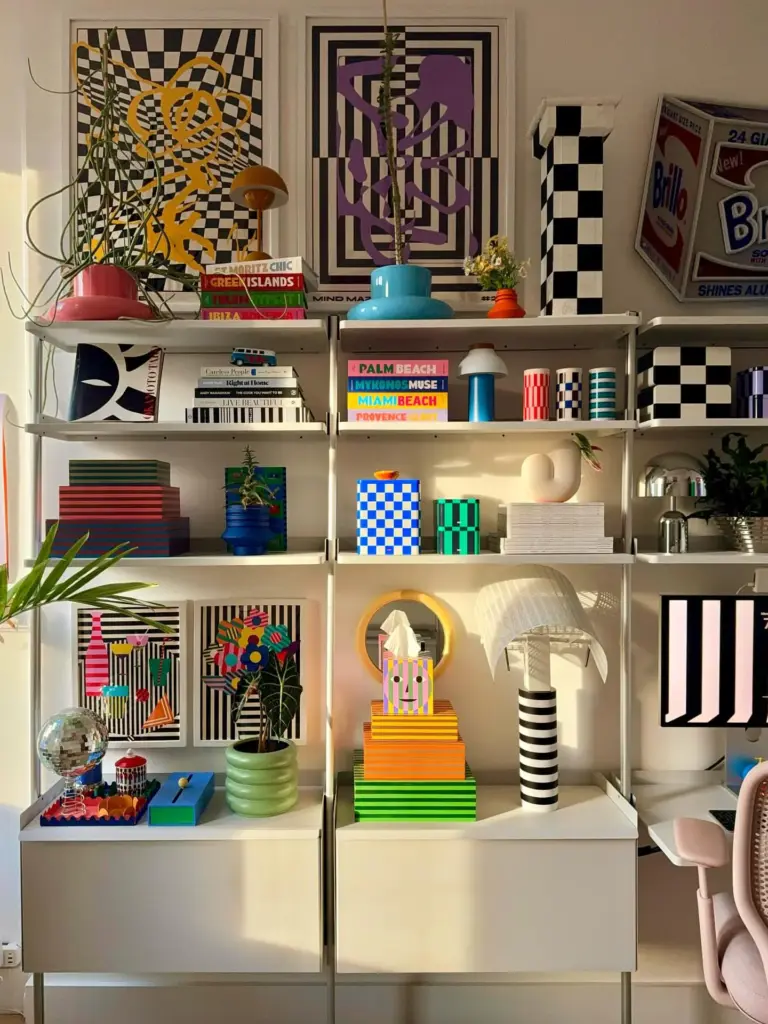 Cesur ve karakterli bir dekorasyon