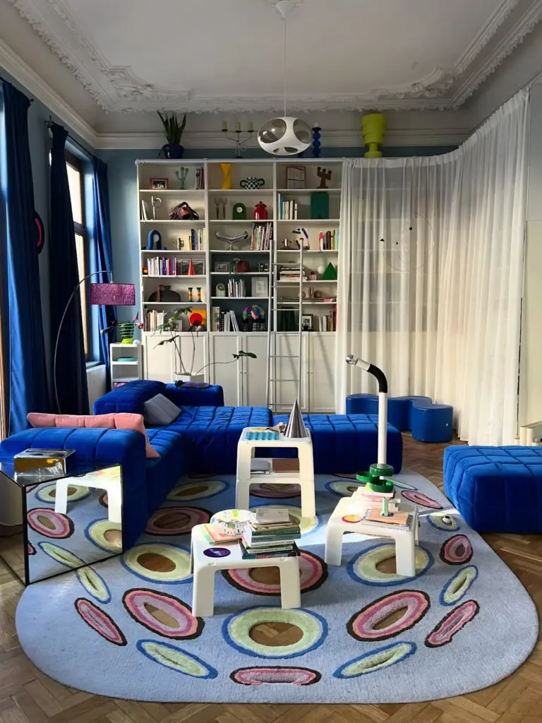 İç mekanlarda Memphis etkisi