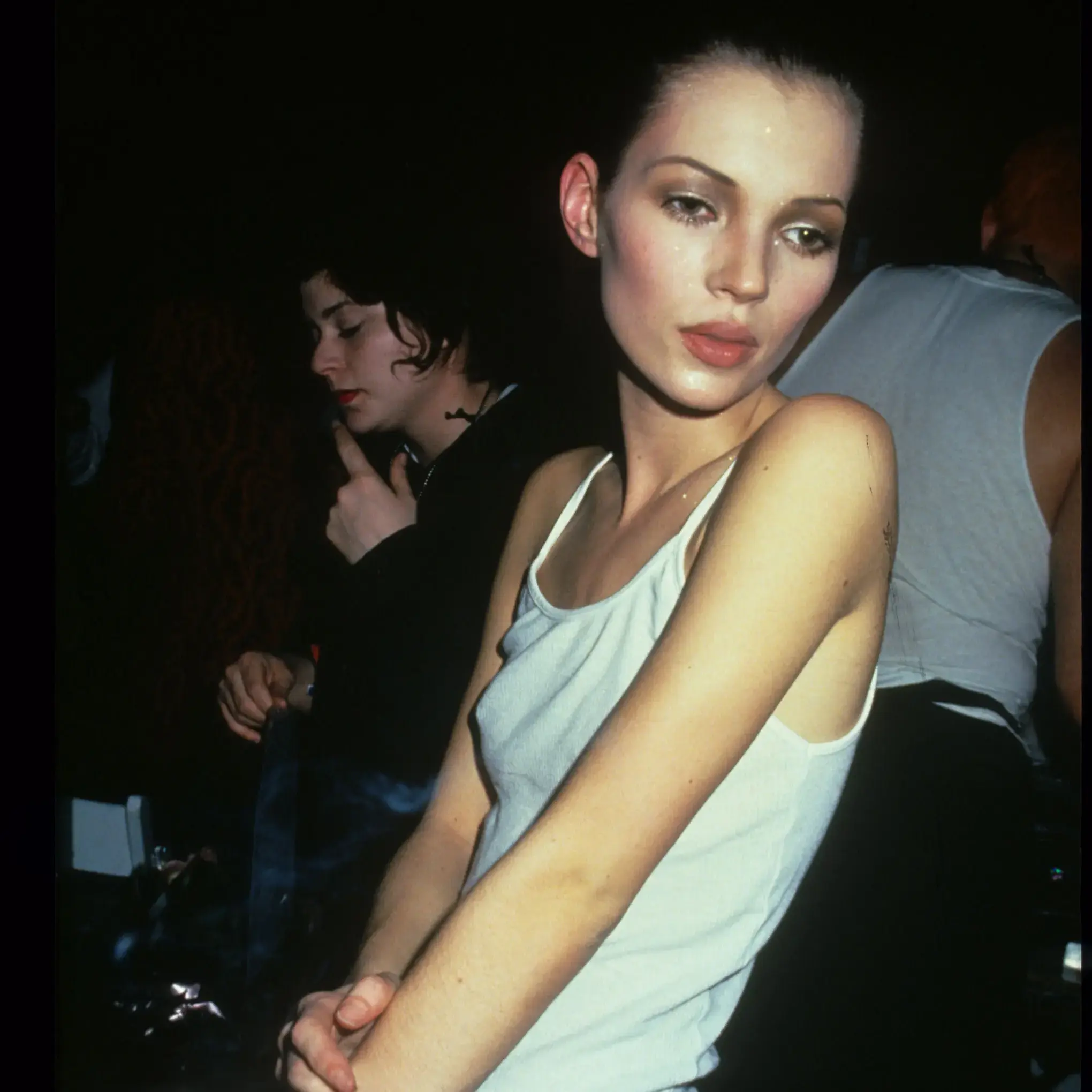Kate Moss Beyaz Atlet