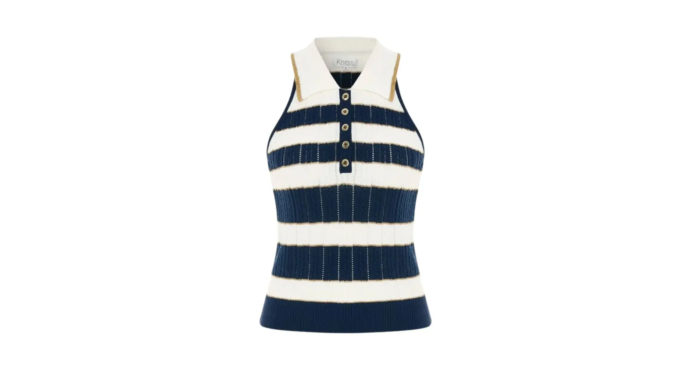 Knitts polo yaka triko