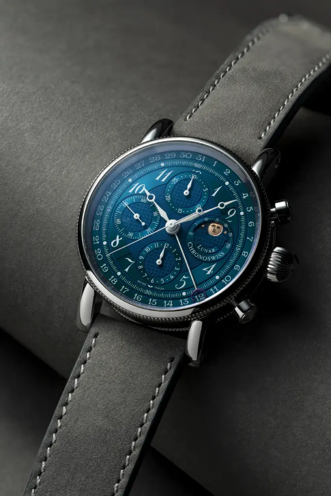 Chronoswiss’in karakteristik tasarım dili