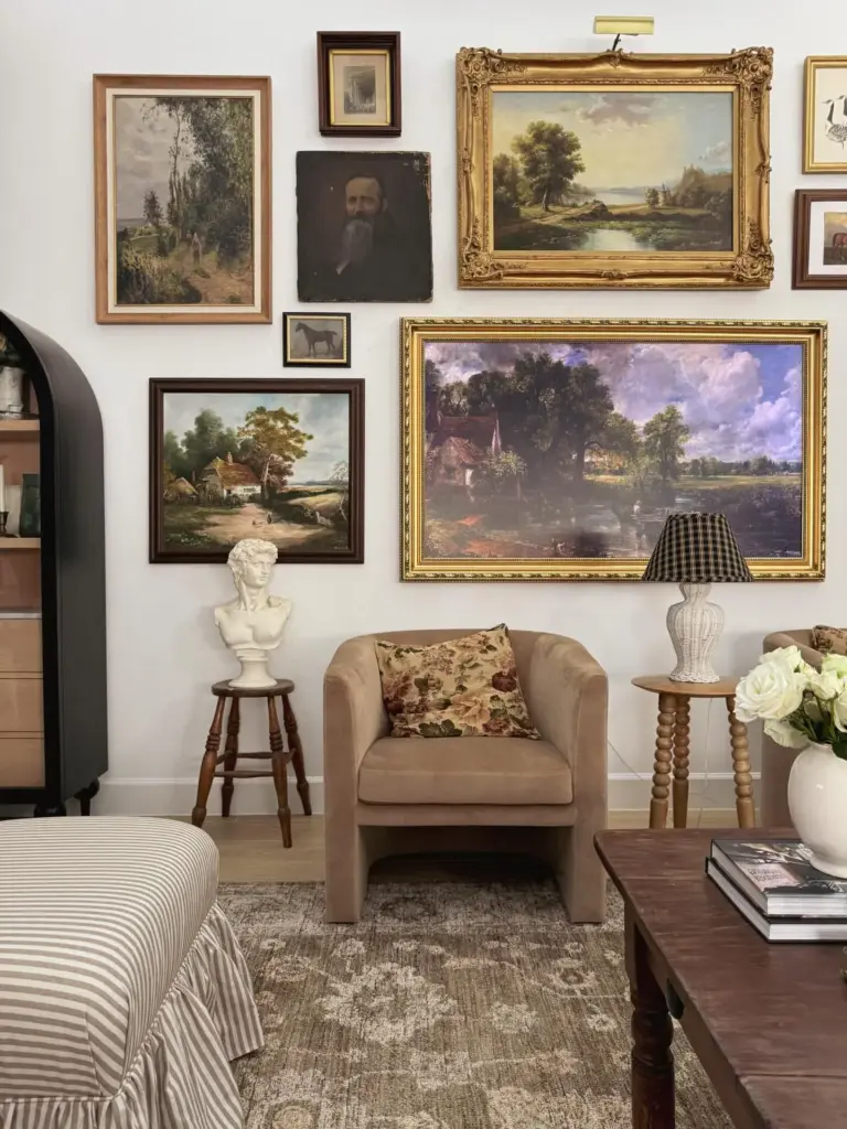 modern ve vintage parçaları katmanlama