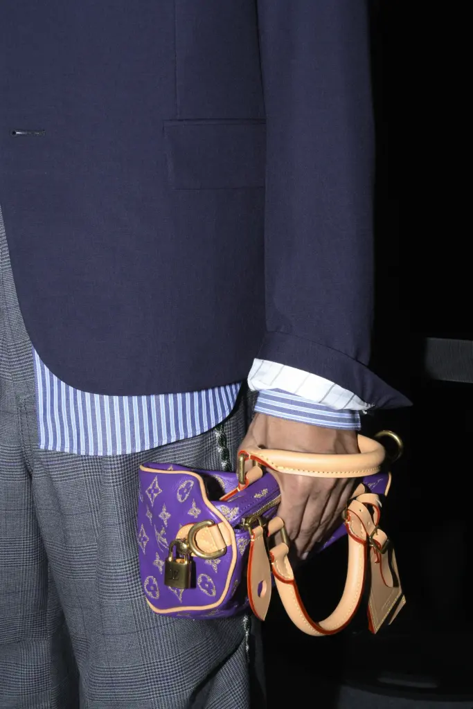 Louis Vuitton mor Speedy çanta