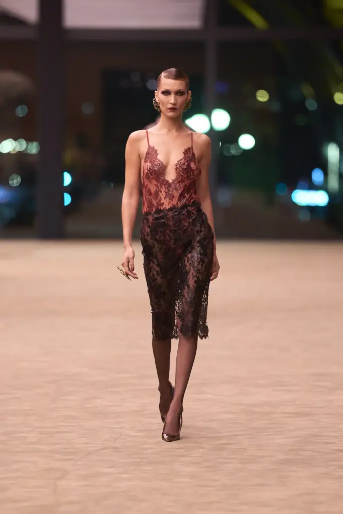 Bella Hadid Saint Laurent