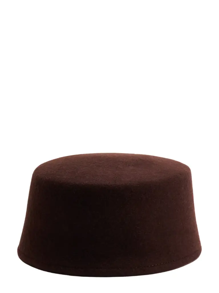 H&M Kahverengi pillbox şapka