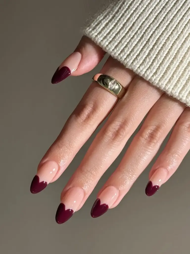 Sevgililer Günü'nde kalpli french'ler