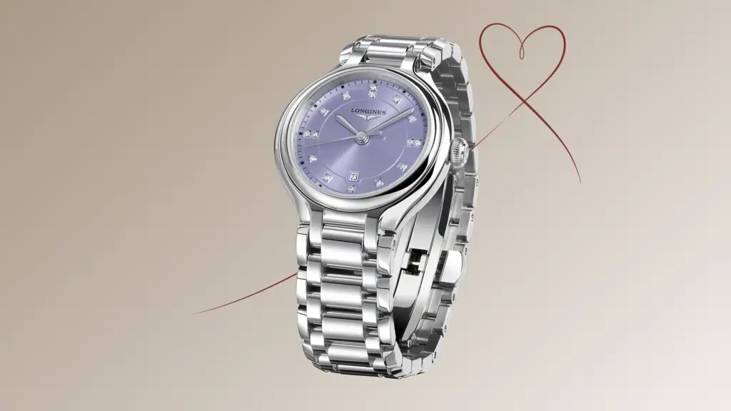 Lavanta moru tonunda gün ışığı kadranlı PrimaLuna