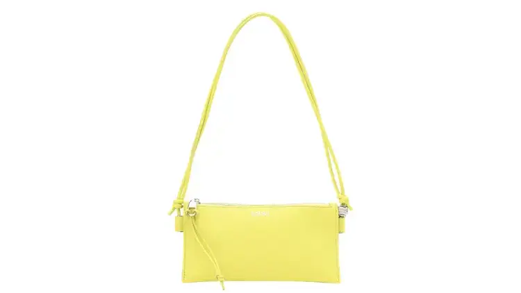 Loewe sarı deri çanta