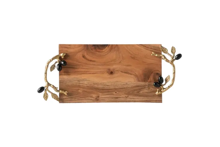 Mudo olive ahşap tepsi