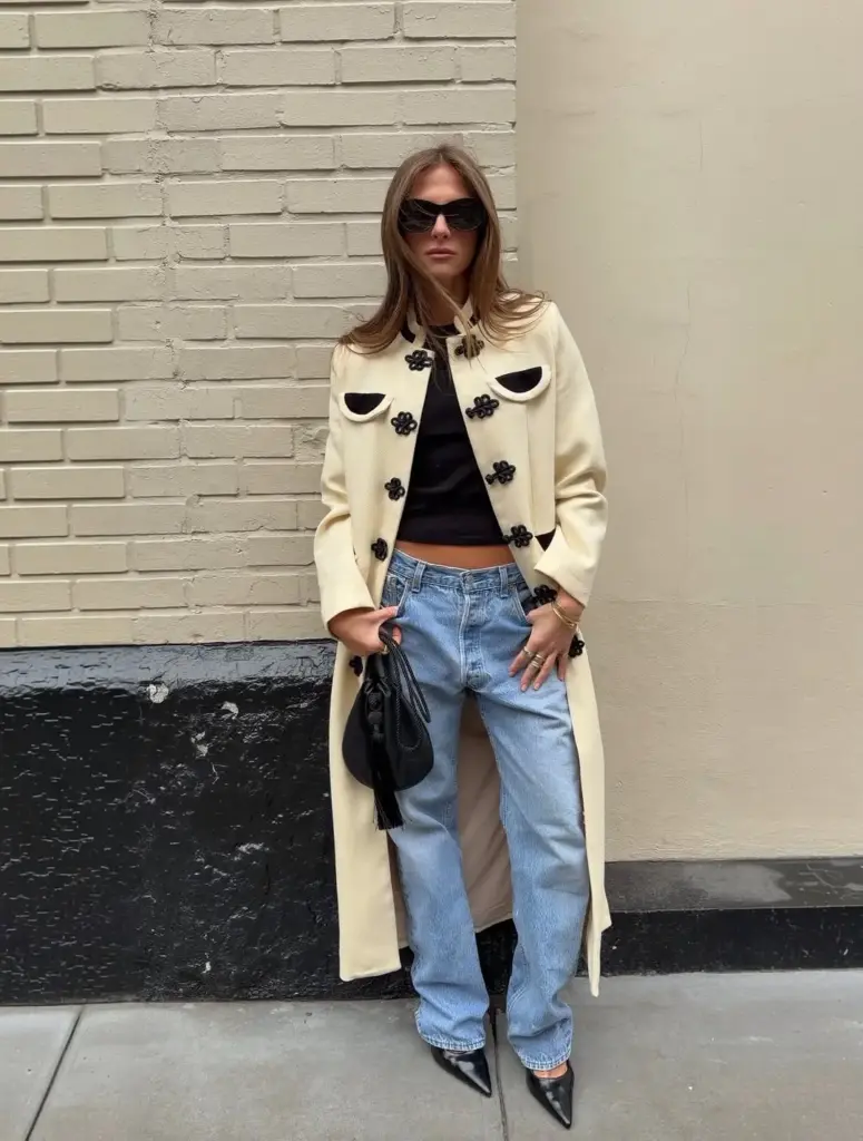 “Frog closure” ceketler