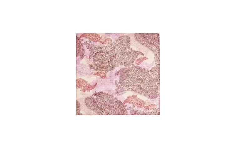 ADL pembe desenli fular