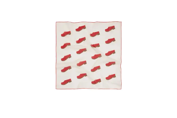 Parfois desenli fular 