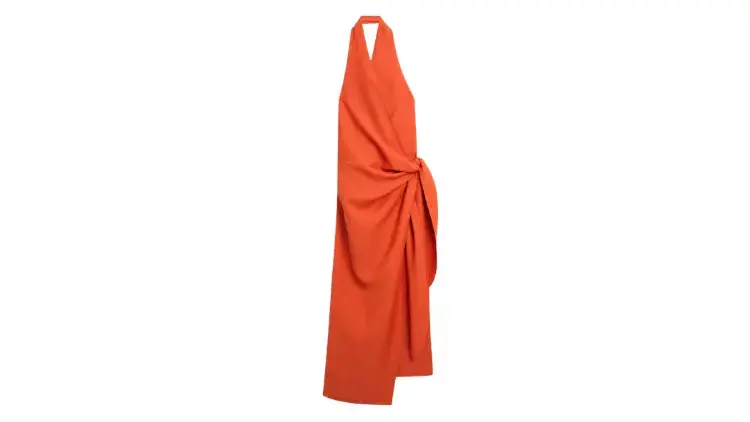 Massimo Dutti midi elbise 